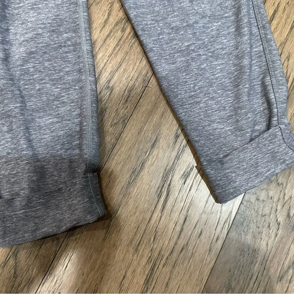 Jet Crop Joggers Heathered Slate *Luon